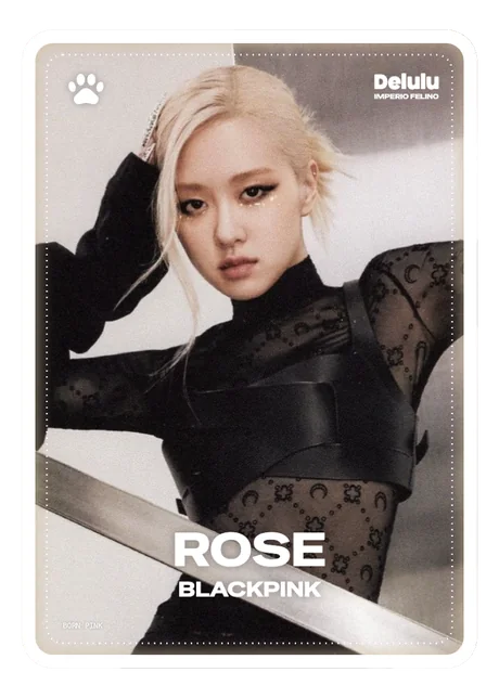 Photocard de Rosé, BLACKPINK