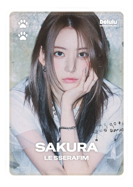 Photocard de Sakura, LE SSERAFIM